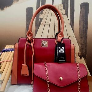 Brand New Luxury Women Handbag w/ mini purse
